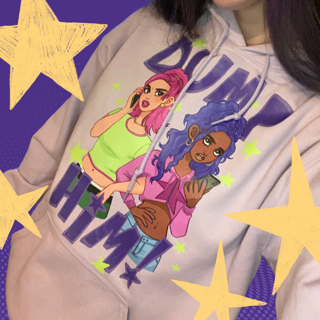 DUMP HIM - hoodie