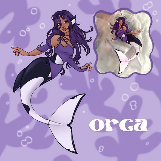 MERMAID GIRLZ - mystery bag keychains