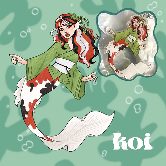 MERMAID GIRLZ - mystery bag keychains