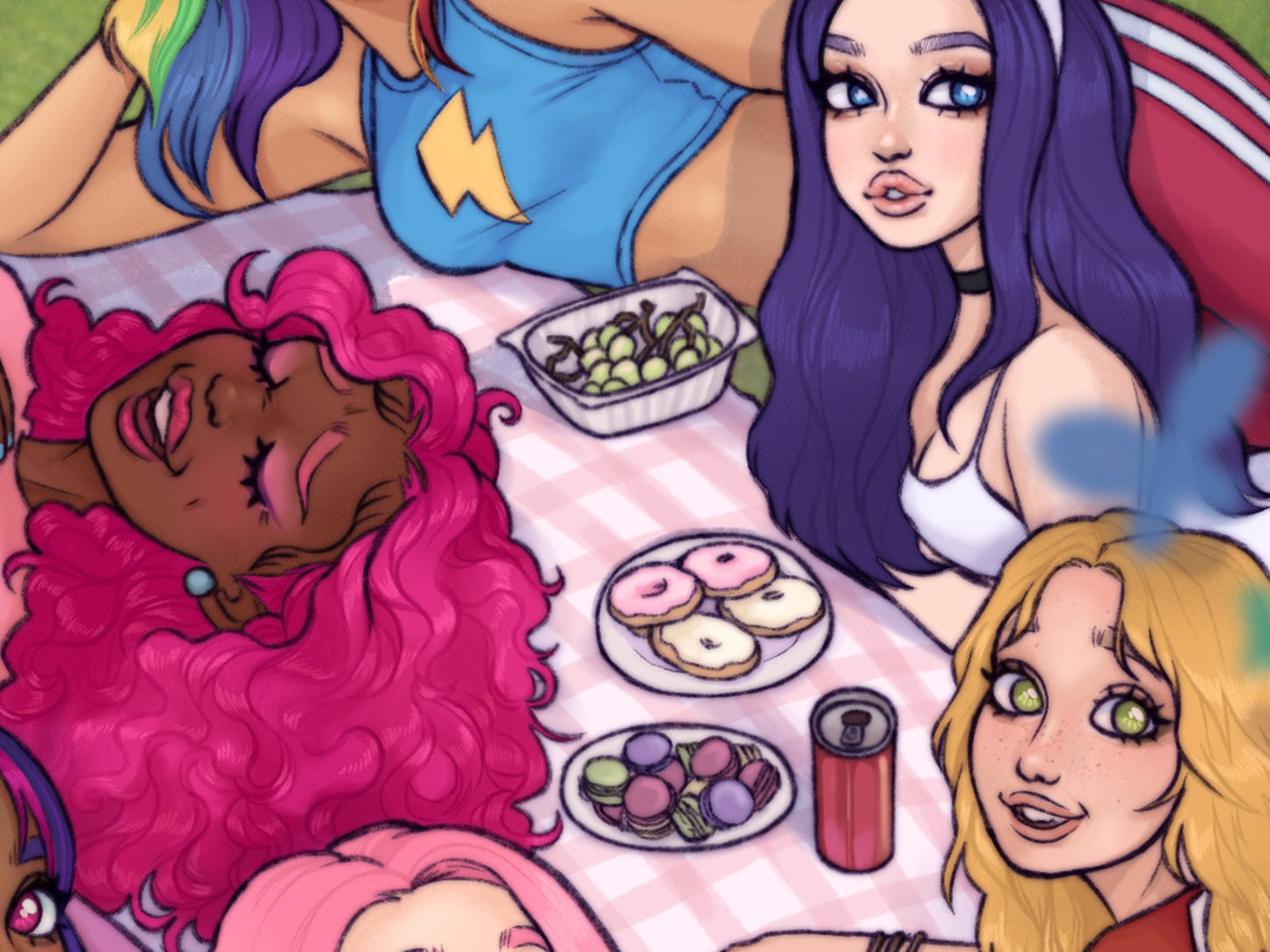 PONY PICNIC - A4 or A5 print image 3