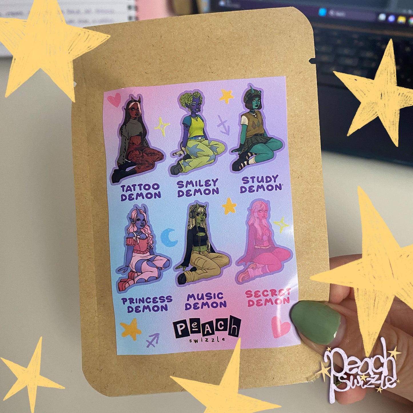 DEMON GIRLZ - Mystery Keychain Blind Bags