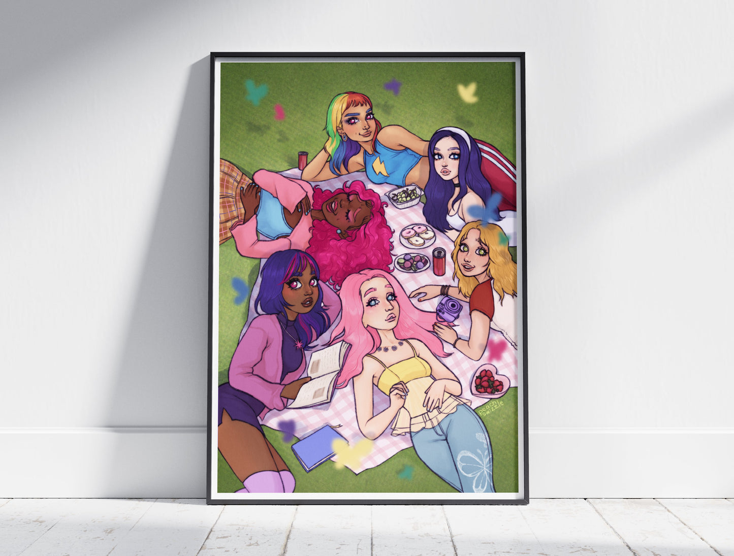 PONY PICNIC - A4 or A5 print image 1