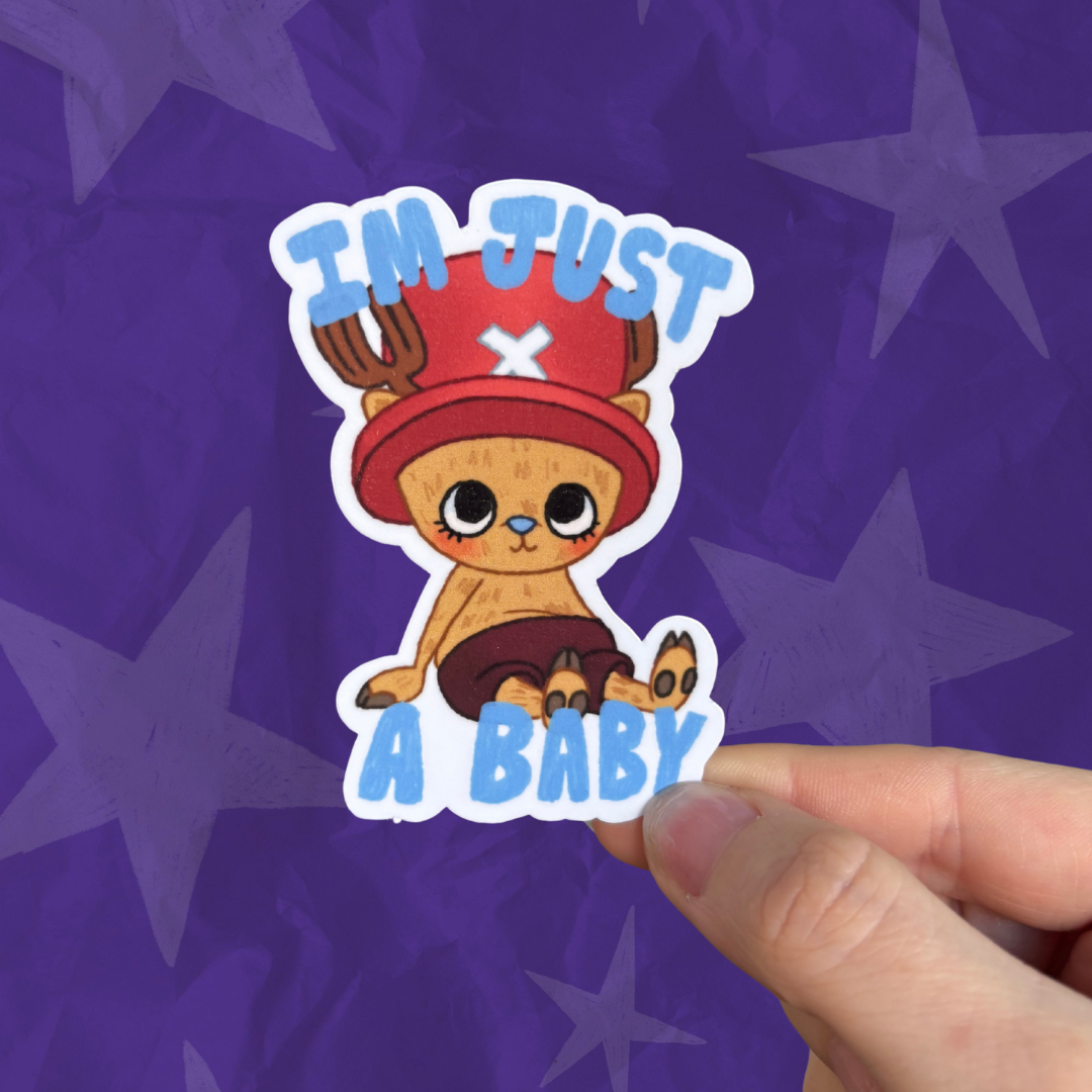 CHOPPER BABY - glossy sticker