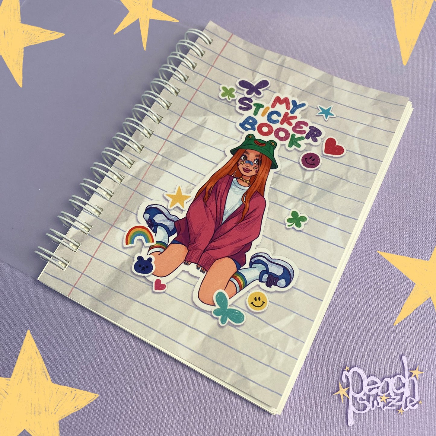 MY STICKER BOOK - A6 Reusable Sticker Book