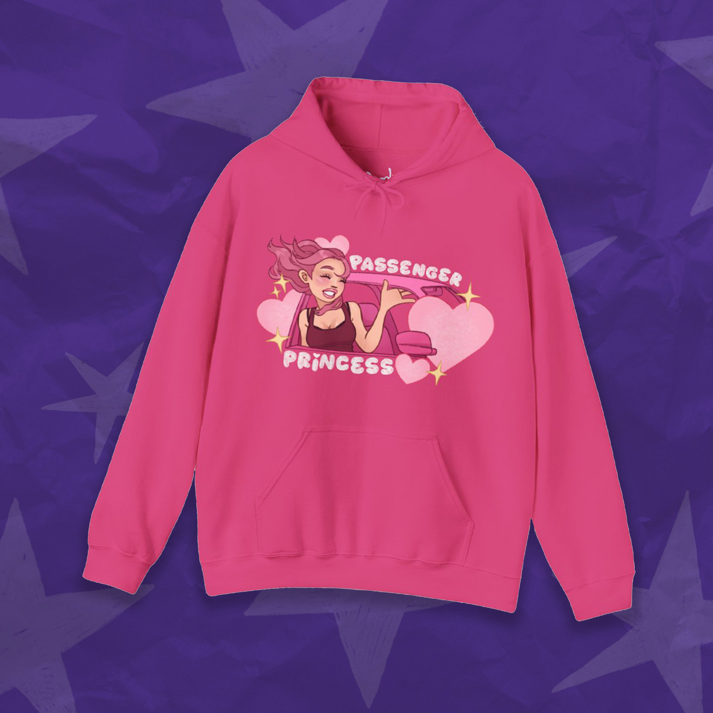 PASSENGER PRINCESS Unisex Heavy Blend™ Hooded Sweatshirt