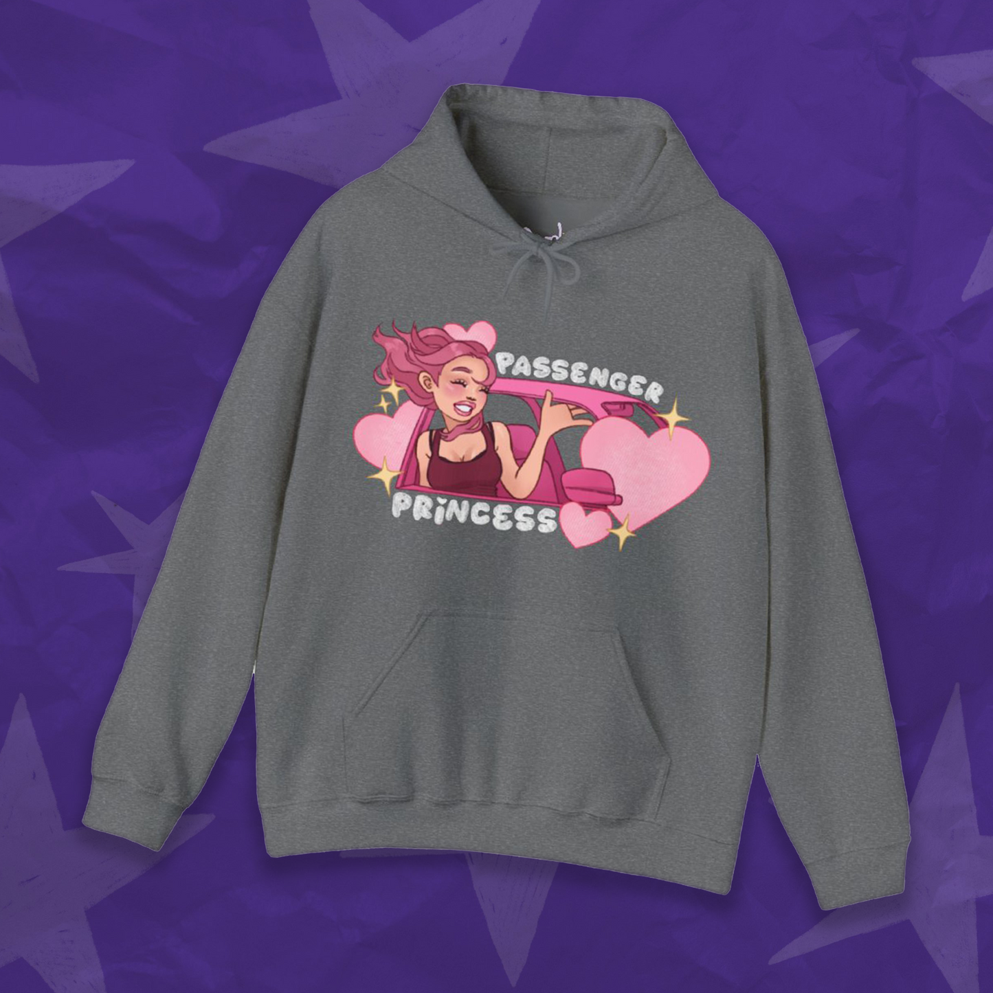 PASSENGER PRINCESS Unisex Heavy Blend™ Hooded Sweatshirt