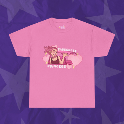 PASSENGER PRINCESS - Unisex Heavy Cotton Tee