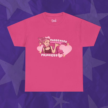 PASSENGER PRINCESS - Unisex Heavy Cotton Tee