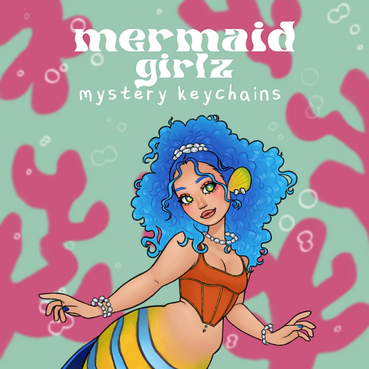 MERMAID GIRLZ - mystery bag keychains