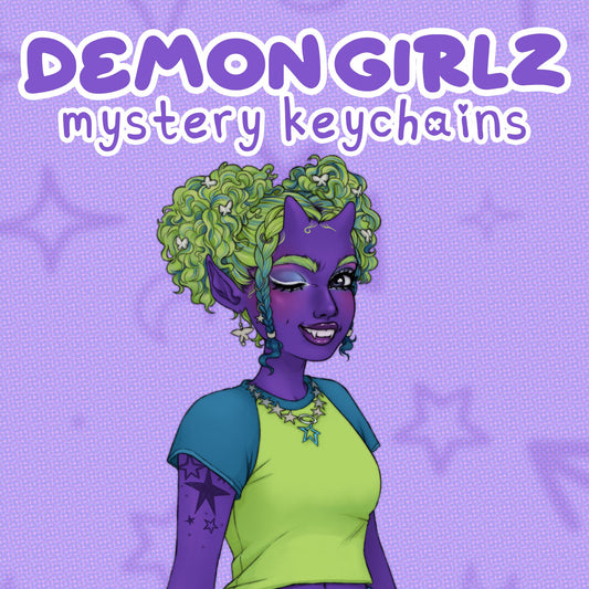 DEMON GIRLZ - Mystery Keychain Blind Bags