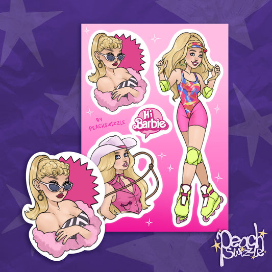 BARBARA - sticker sheet