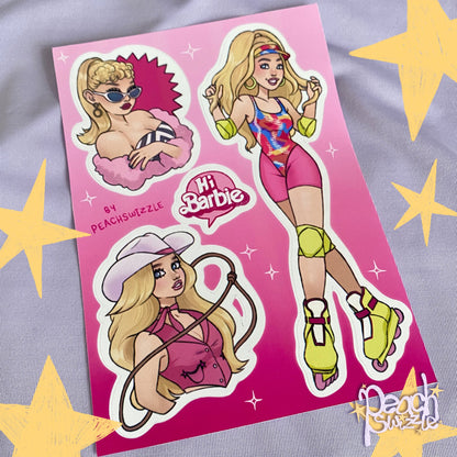 BARBARA - sticker sheet