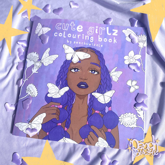 CUTE GIRLZ COLOURING BOOK