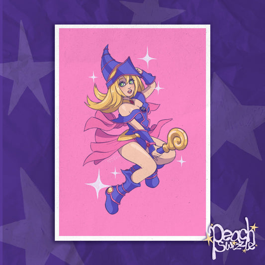 DARK MAGICIAN GIRL - A4 or A5 print