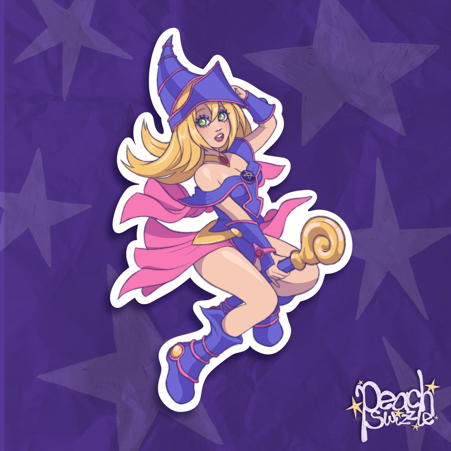 DARK MAGICIAN GIRL - original sticker