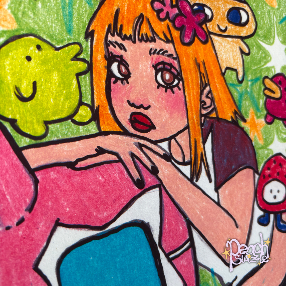 TAMAGOTCHI GIRL - A4 or A5 print