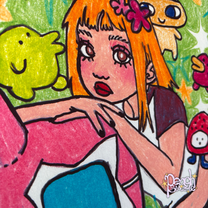 TAMAGOTCHI GIRL - A4 or A5 print