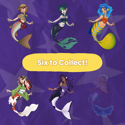 MERMAID GIRLZ - mystery bag keychains