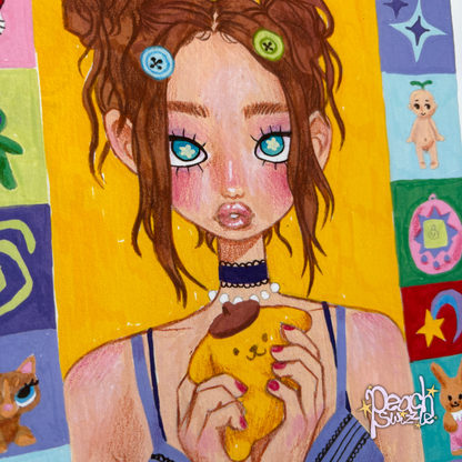 TRINKET GIRLY - print