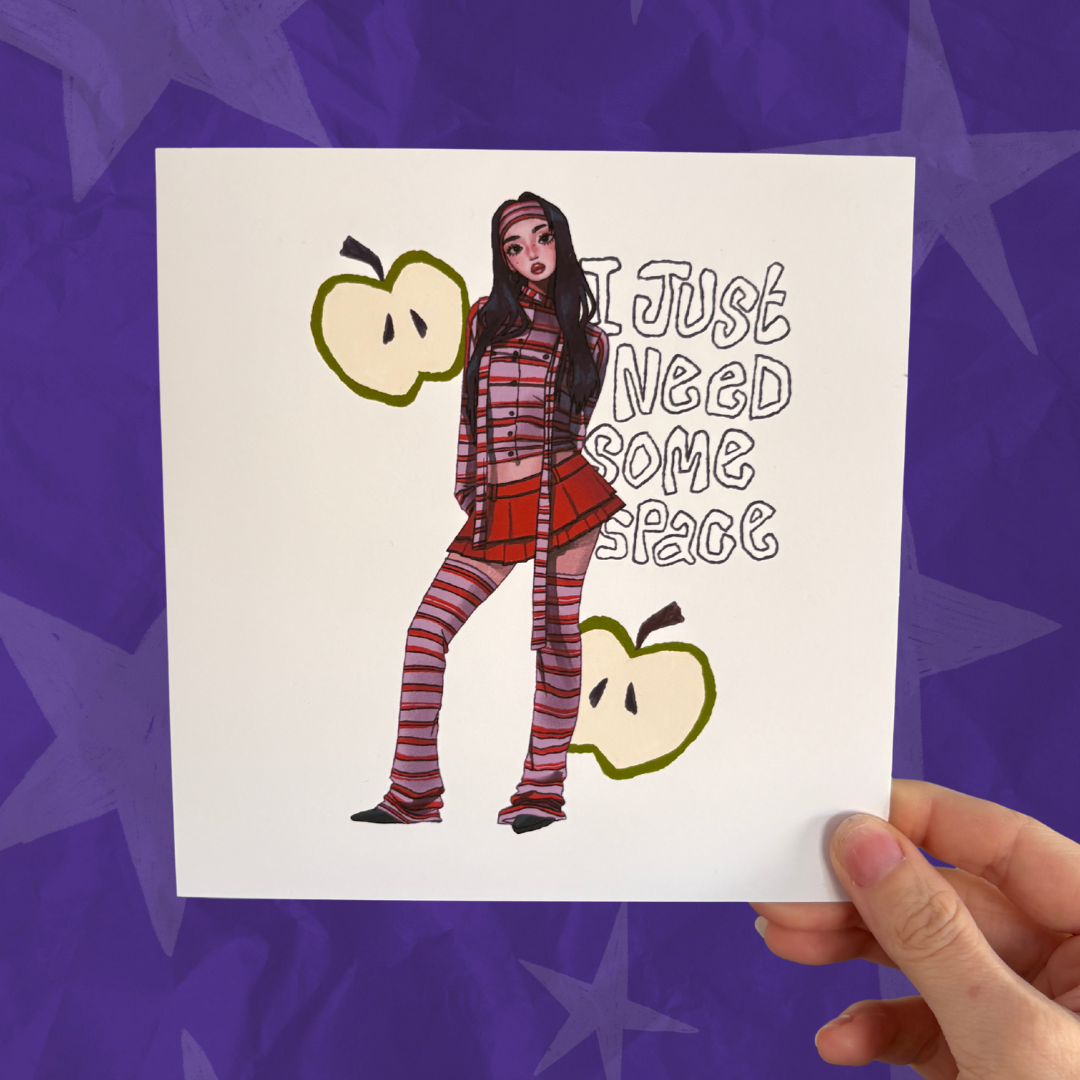 VIOLA - Yves A4 or A5 print