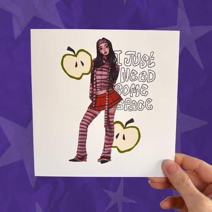 VIOLA - Yves A4 or A5 print