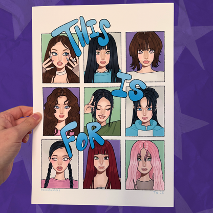 THIS IS FOR- Twice A4 or A5 print