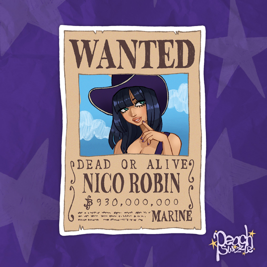 ROBIN - glossy sticker