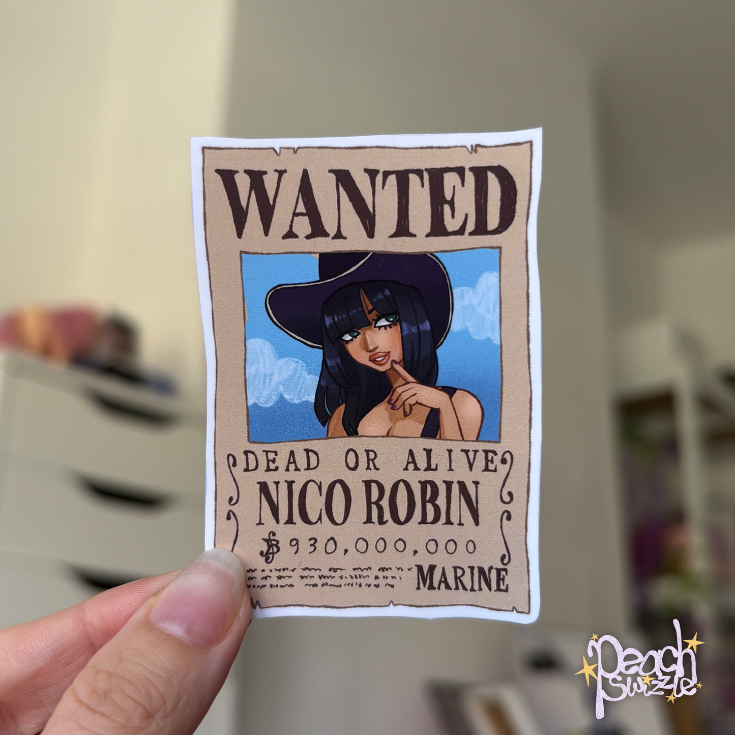 ROBIN - glossy sticker