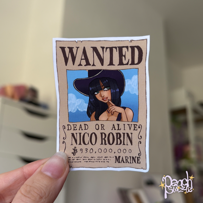 ROBIN - glossy sticker