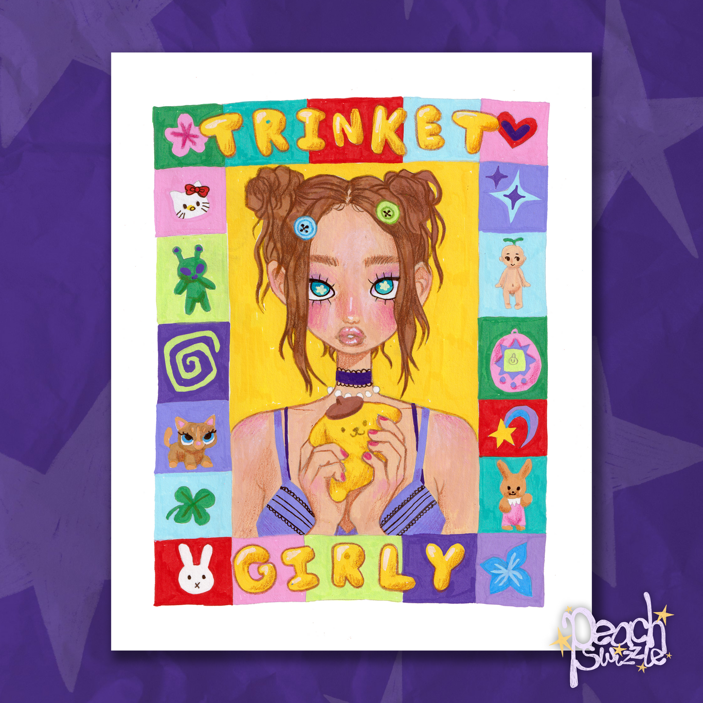 TRINKET GIRLY - print